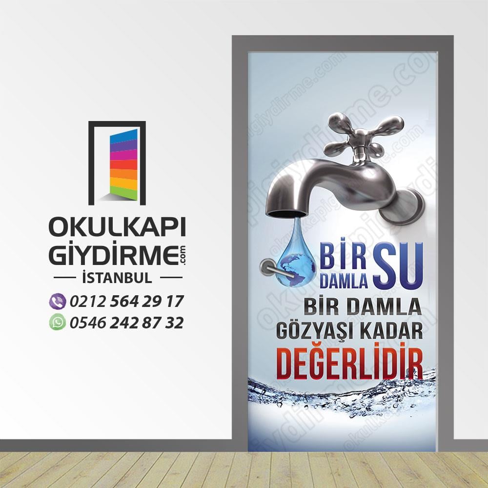 Kapı Giydirme Bay Bayan Wc KG WC 26