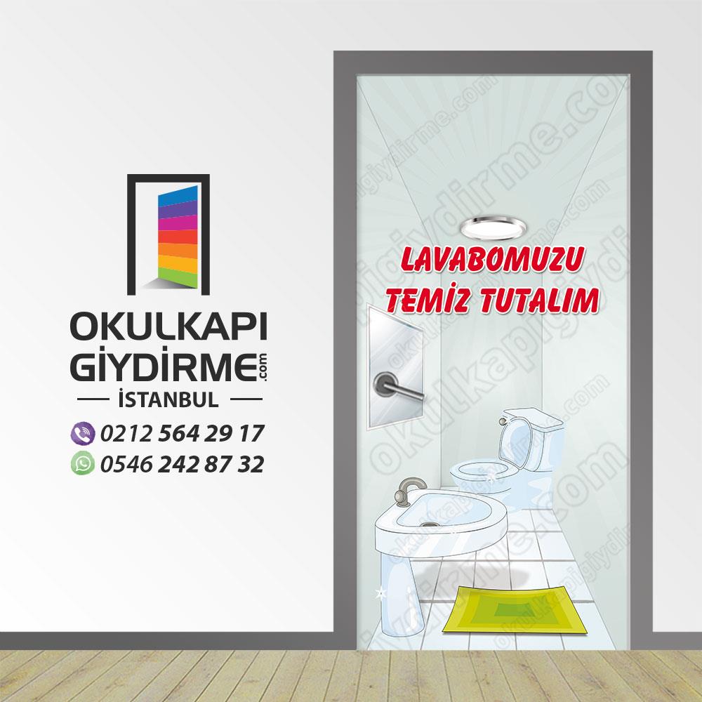 Kapı Giydirme Bay Bayan Wc KG WC 27
