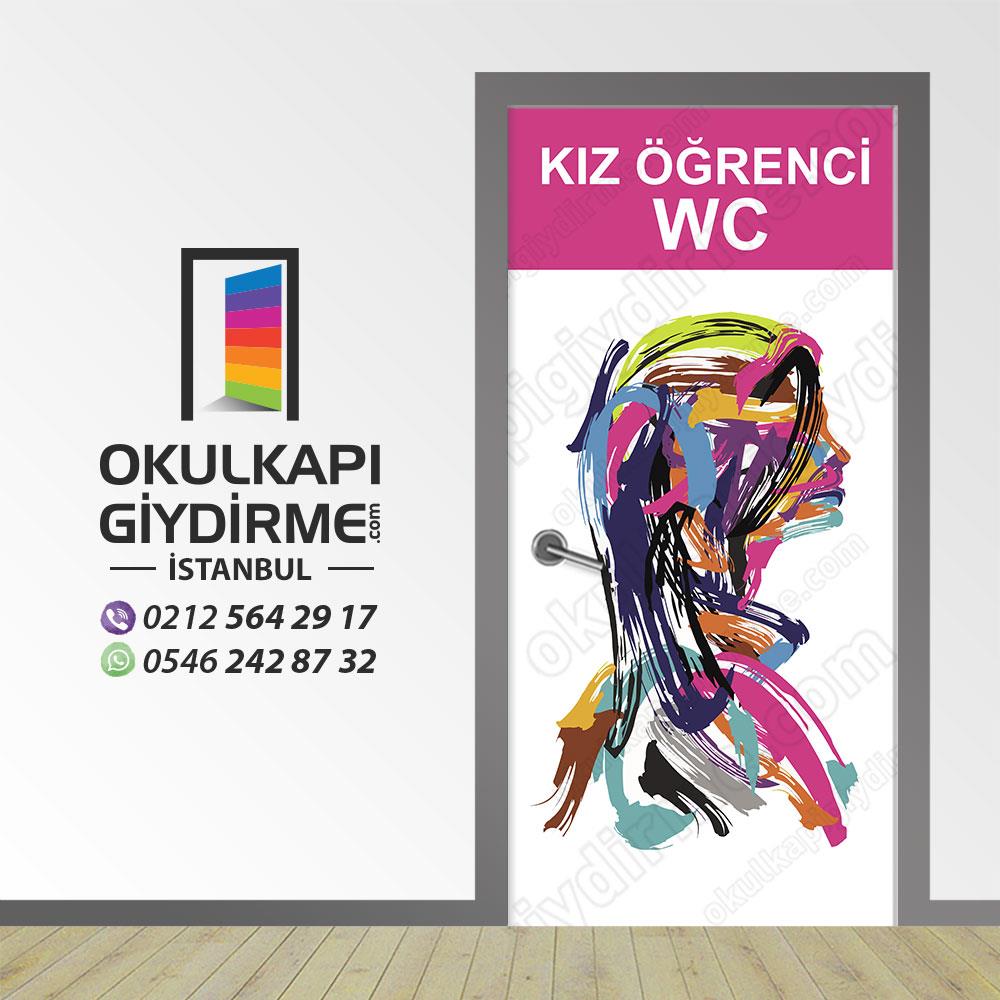Kapı Giydirme Bay Bayan Wc KG WC 60