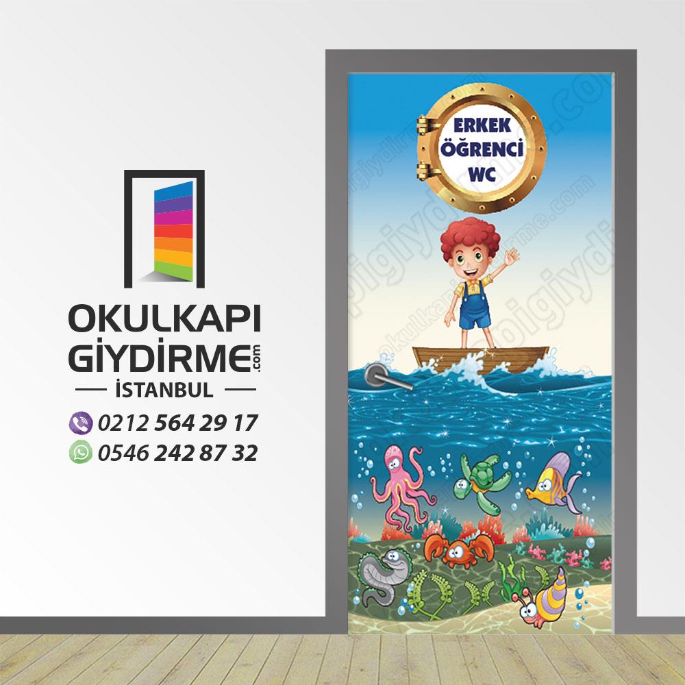 Kapı Giydirme Bay Bayan Wc KG WC 65