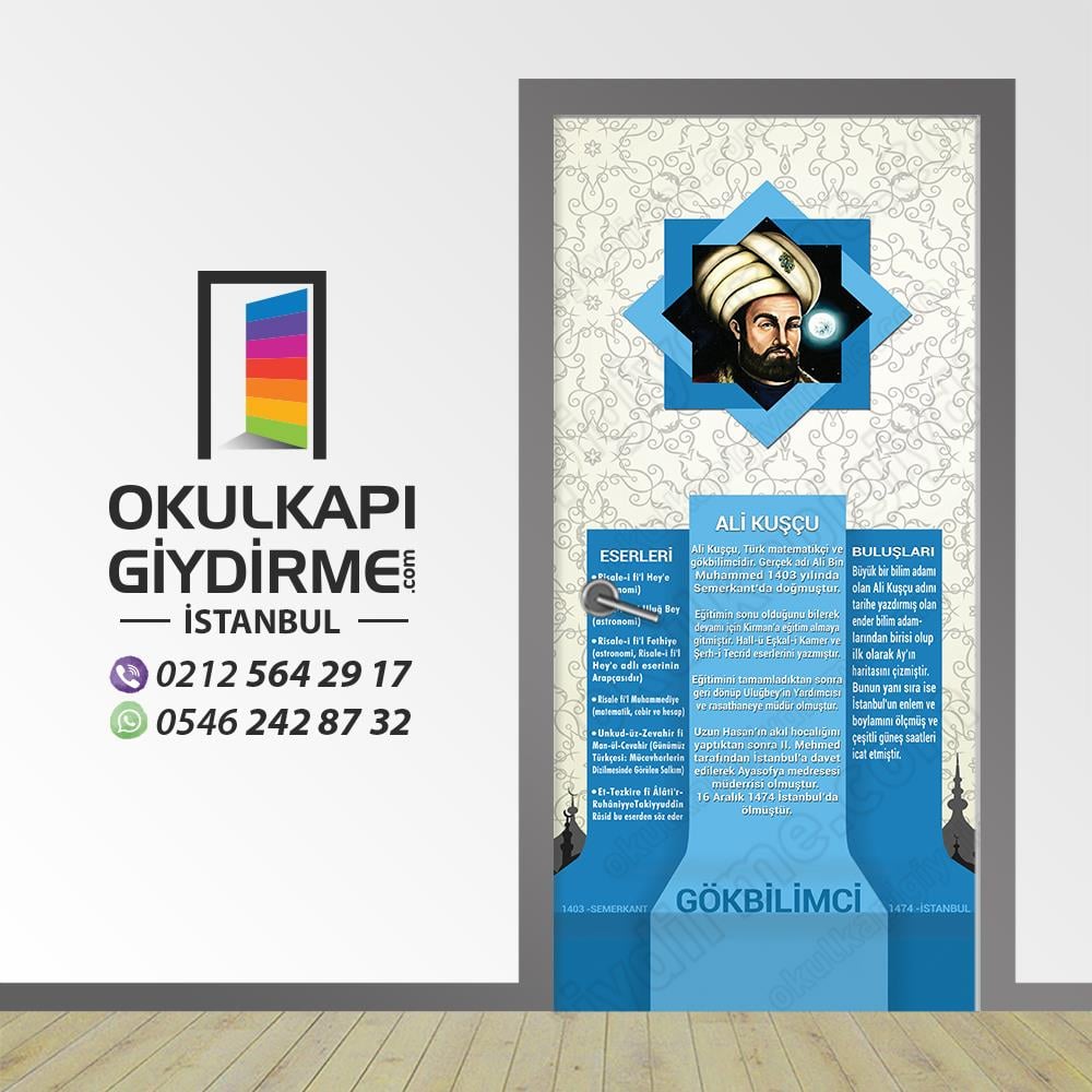 Kapı Giydirme Bilim İnsanları Ali Kuscu KG Bİ 03