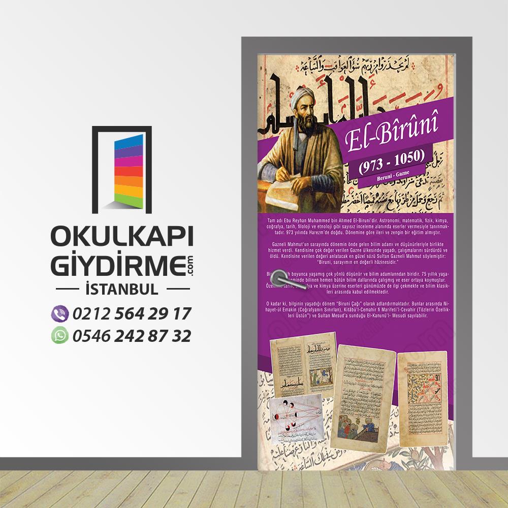 Kapı Giydirme Bilim İnsanları El Biruni KG Bİ 84
