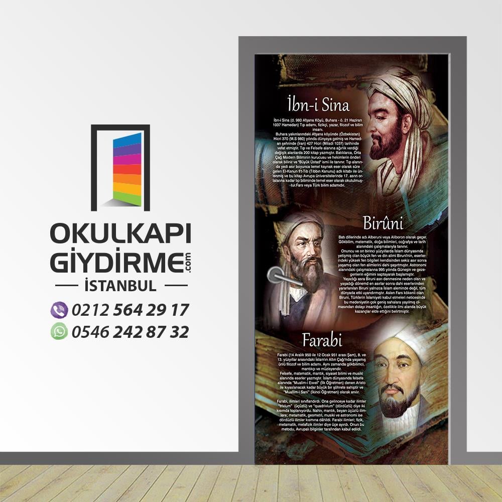 Kapı Giydirme Bilim İnsanları İbni Sina KG Bİ 51