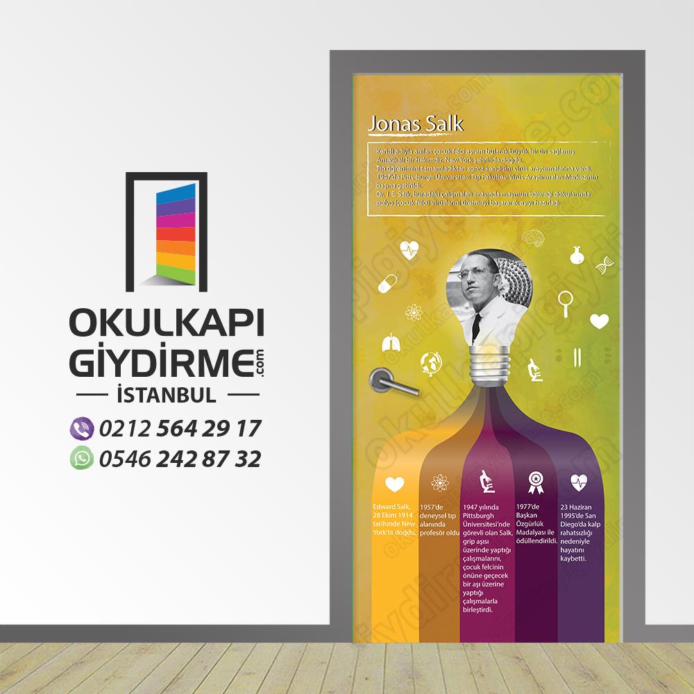 Kapı Giydirme Bilim İnsanları Jonas Salk KG Bİ 65