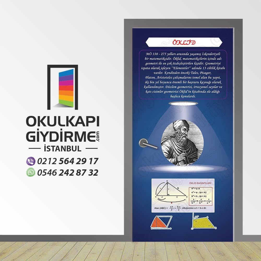 Kapı Giydirme Bilim İnsanları Öklid KG Bİ 29
