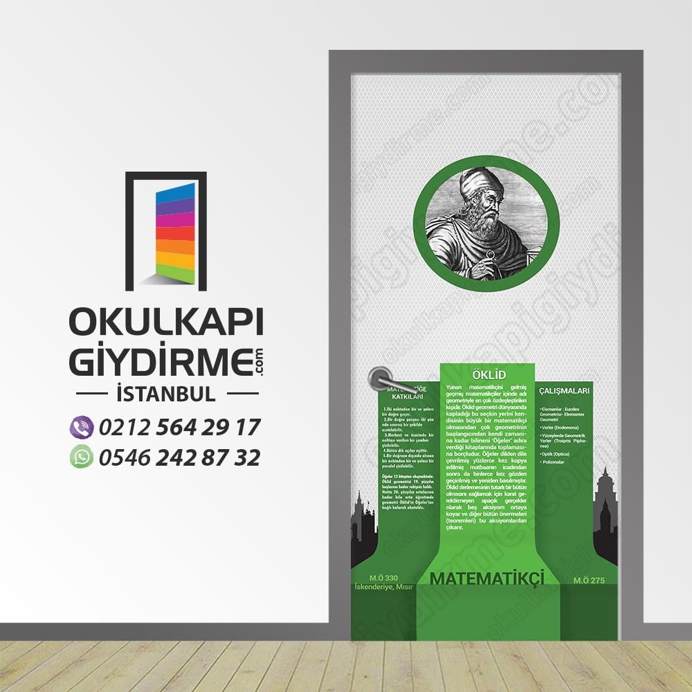 Kapı Giydirme Bilim İnsanları Öklid KG Bİ 27