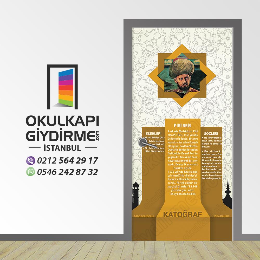 Kapı Giydirme Bilim İnsanları Piri Reis KG Bİ 15