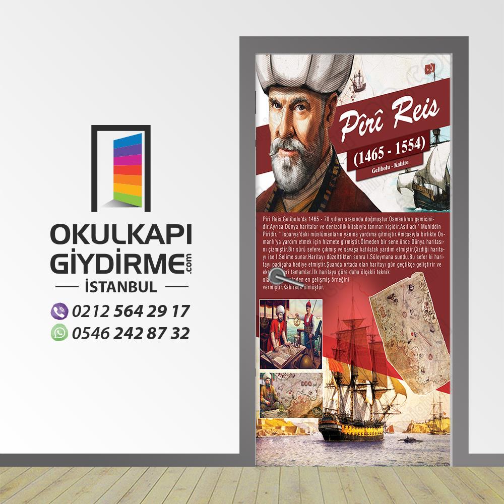 Kapı Giydirme Bilim İnsanları Piri Reis KG Bİ 89