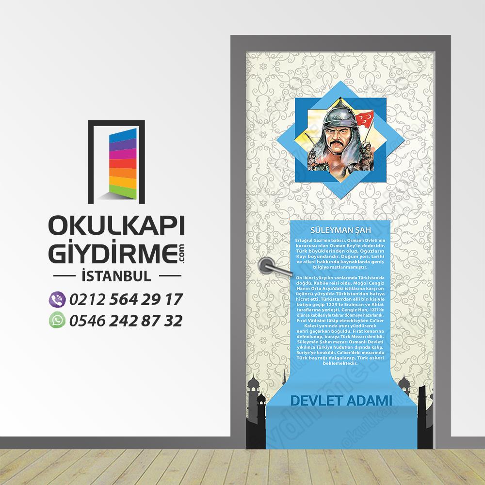 Kapı Giydirme Bilim İnsanları Süleyman Şah KG Bİ 16