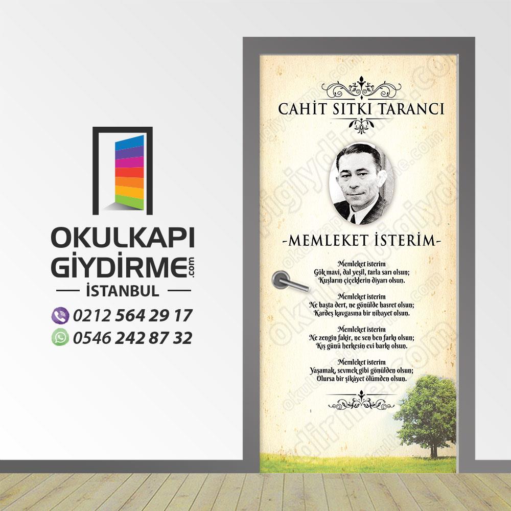 Kapı Giydirme Cahit Sıtkı Tarancı KG Y 54