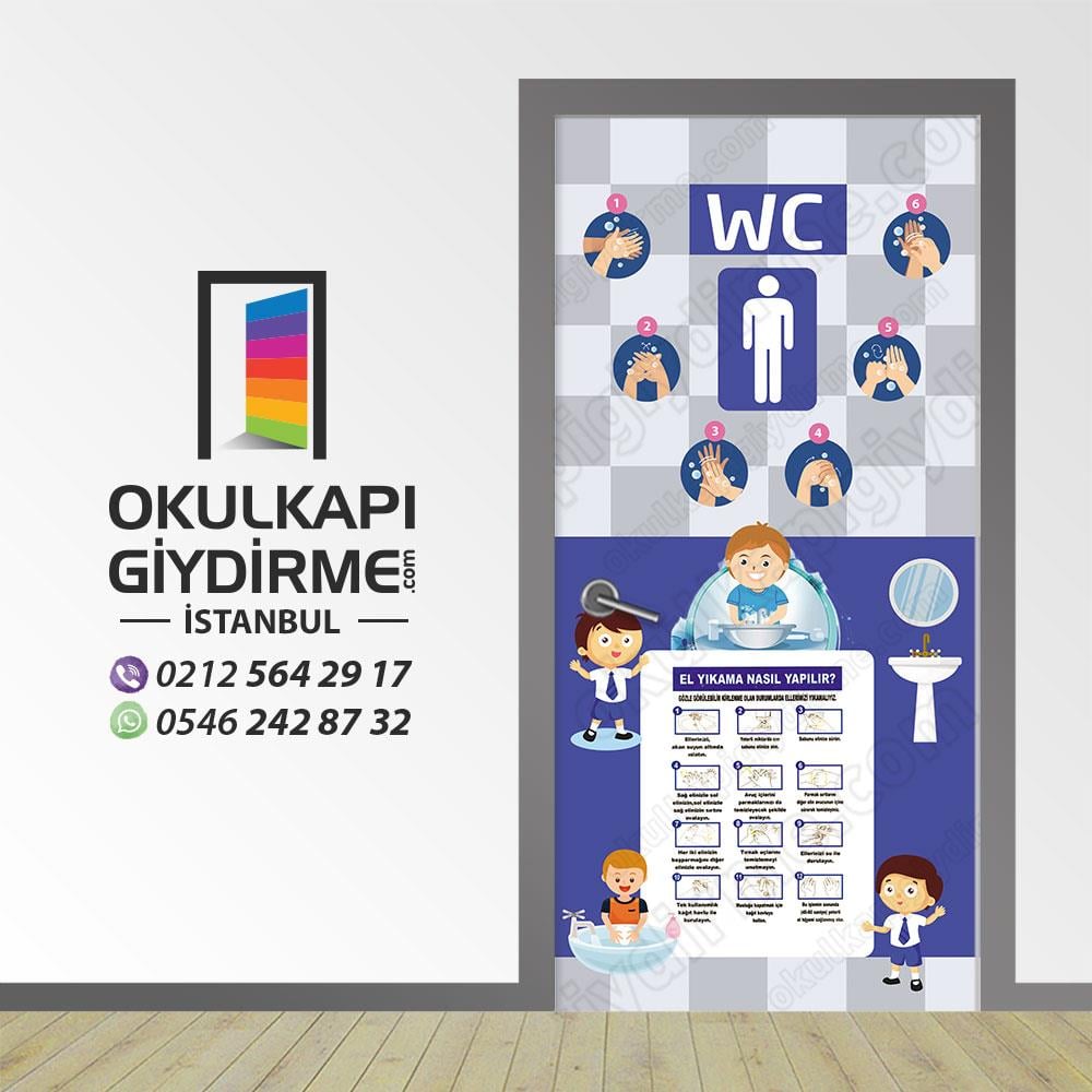 Kapı Giydirme Erkek Öğrenci WC KG WC 105