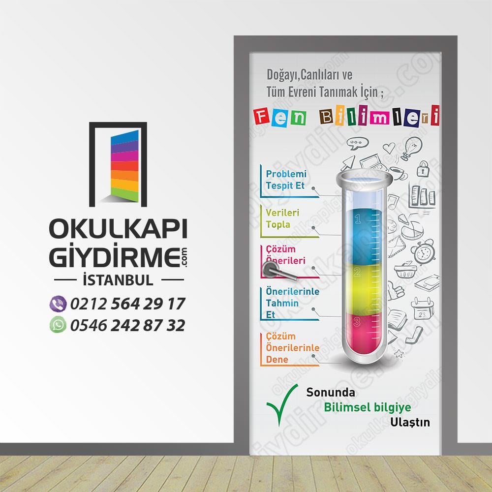 Kapı Giydirme Fen Sınıfı KG FEN 07