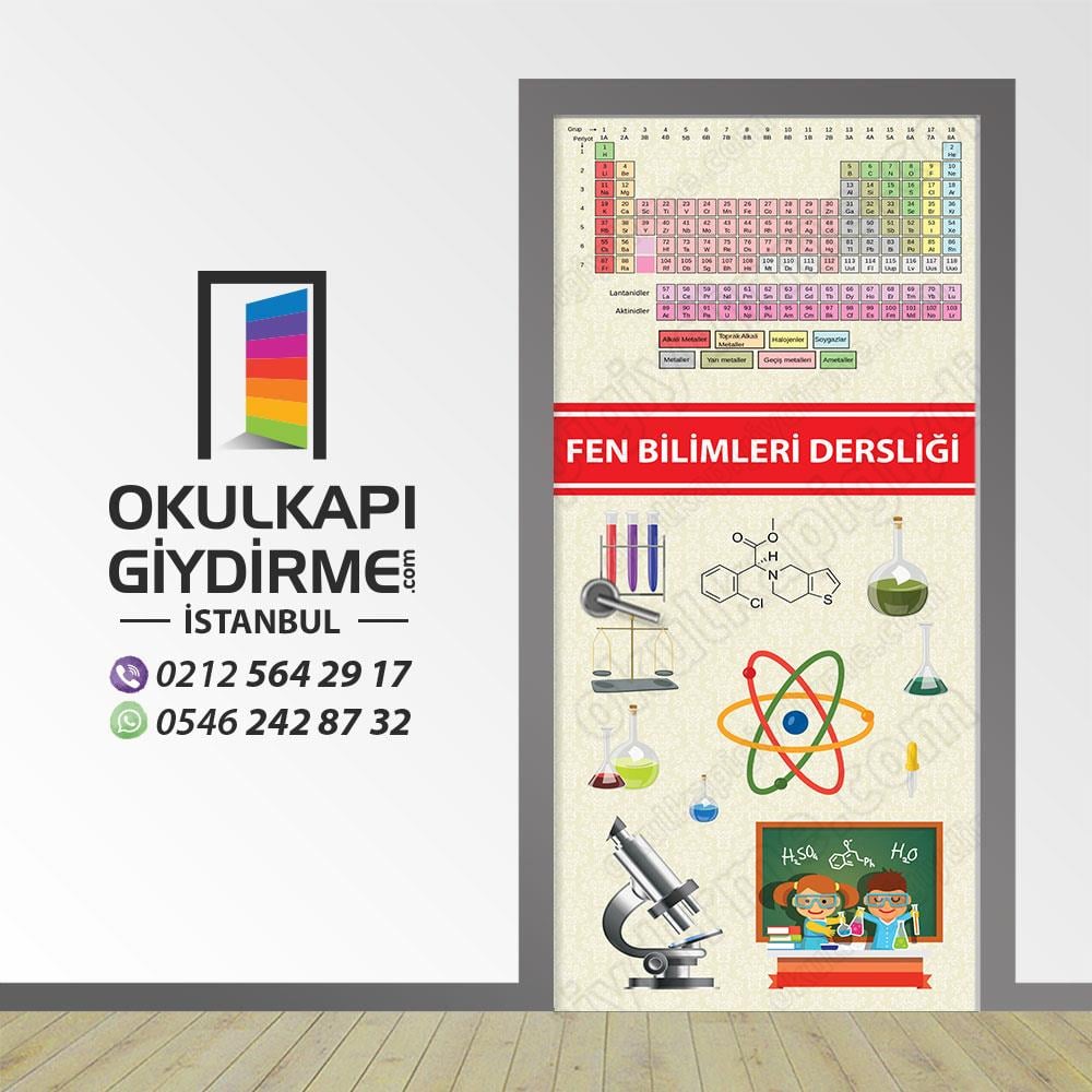 Kapı Giydirme Fen Sınıfı KG FEN 10