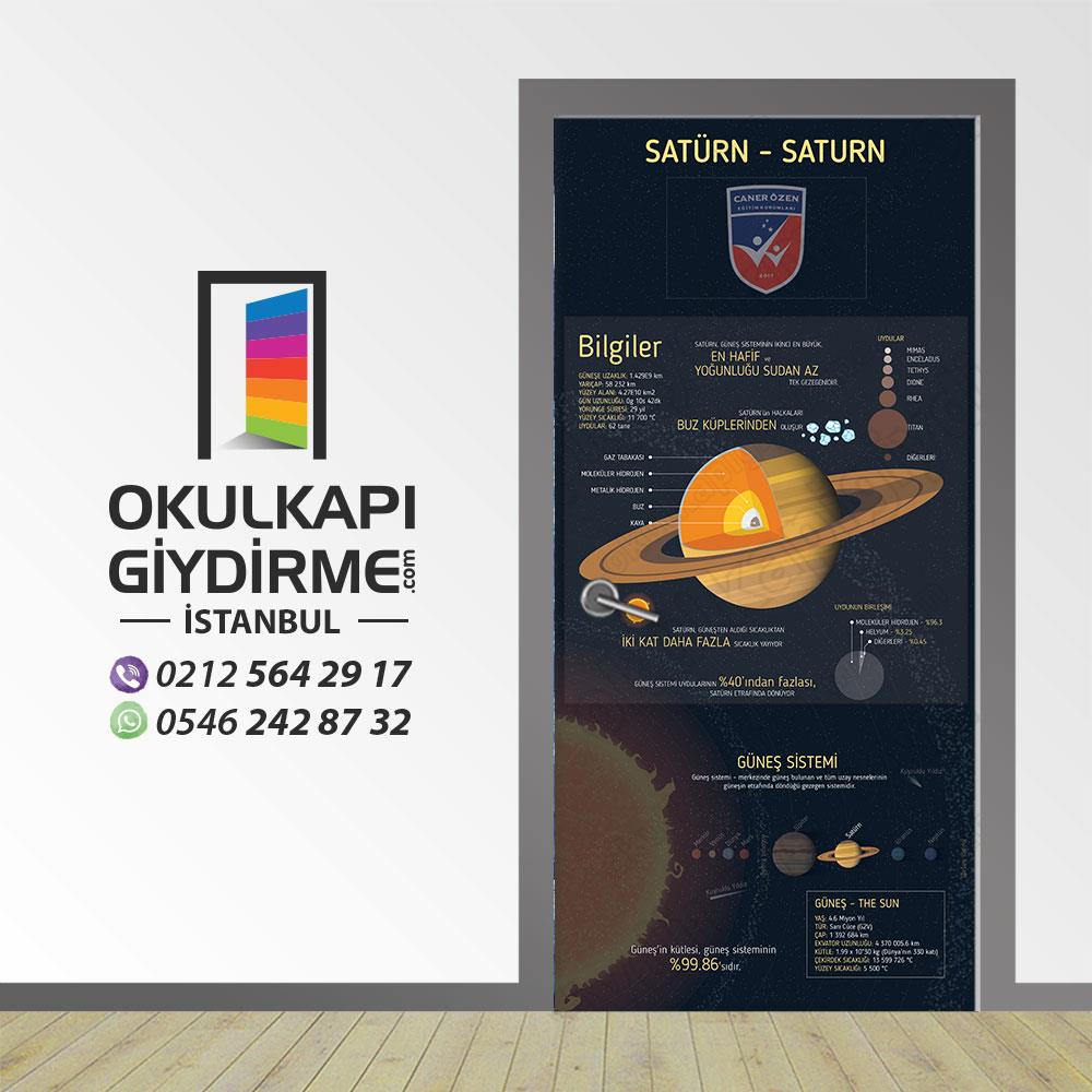 Kapı Giydirme Gezegenlerimiz Satürn KG GE 06