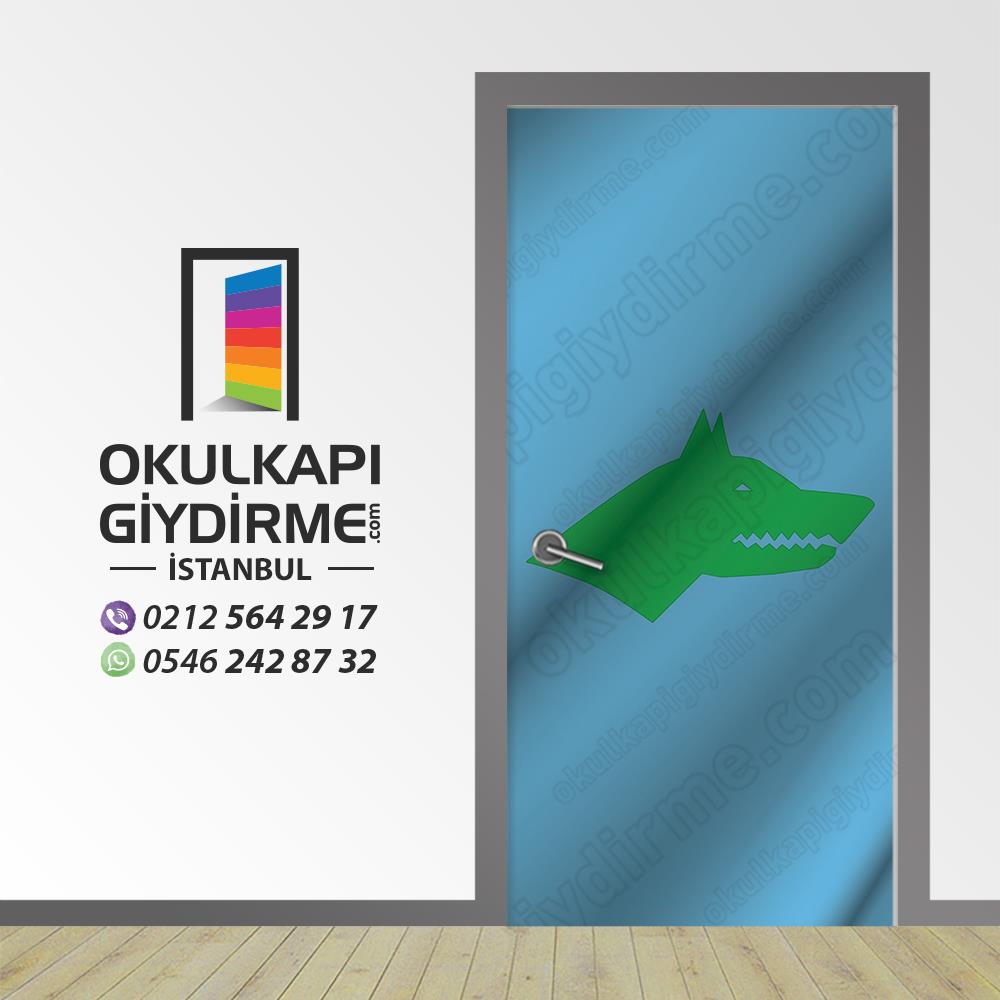 Kapı Giydirme Göktürk Bayrak KG BAY 08