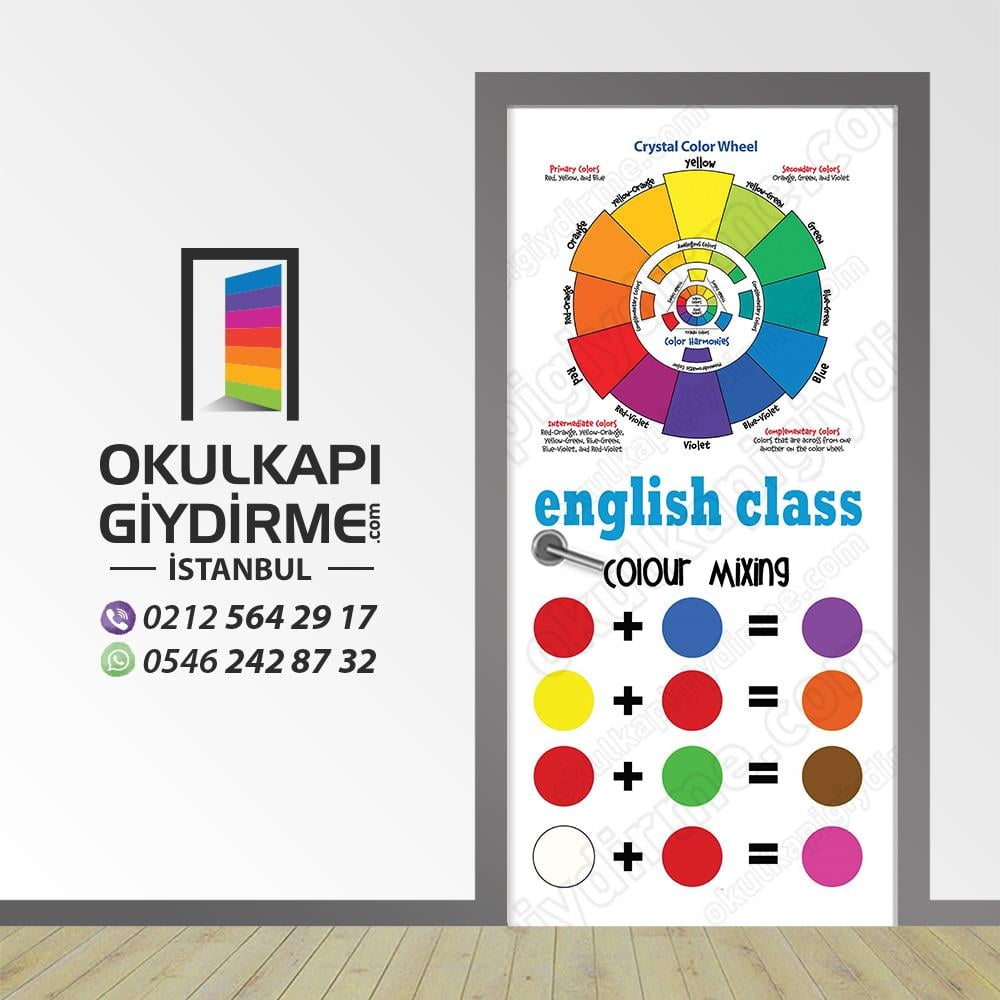Kapı Giydirme İngilizce Sınıfı KG İN 57