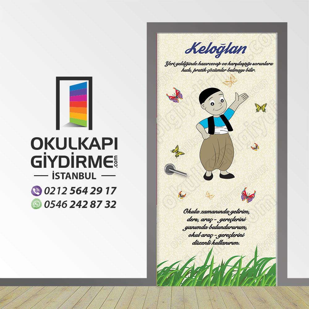 Kapı Giydirme Keloğlan  KG ÇF 17