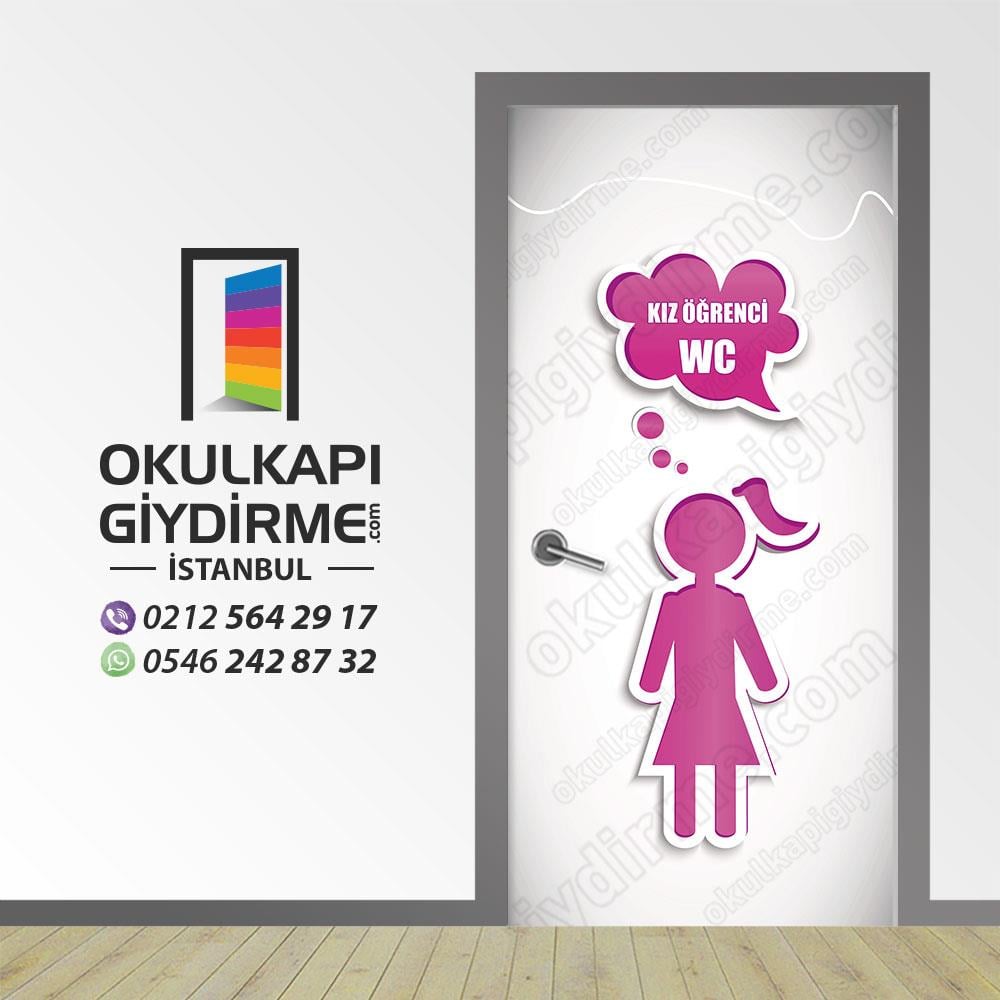 Kapı Giydirme Kız KG WC 91
