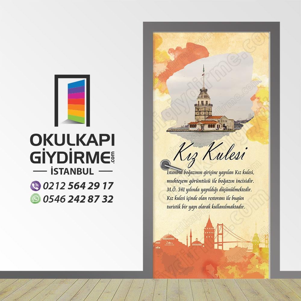 Kapı Giydirme Kız Kulesi KG İK 11