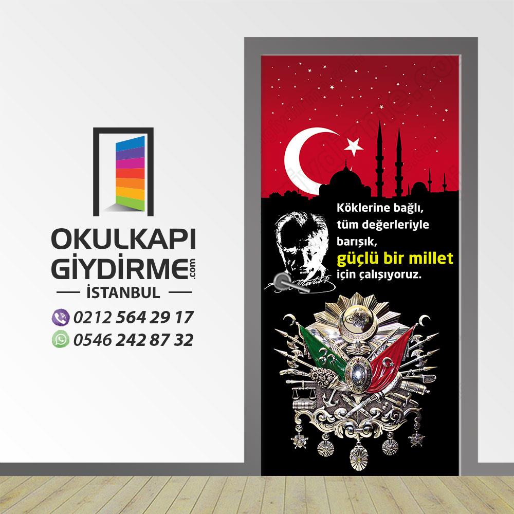 Kapı Giydirme Köklerimize Bağlıyız KG T 23