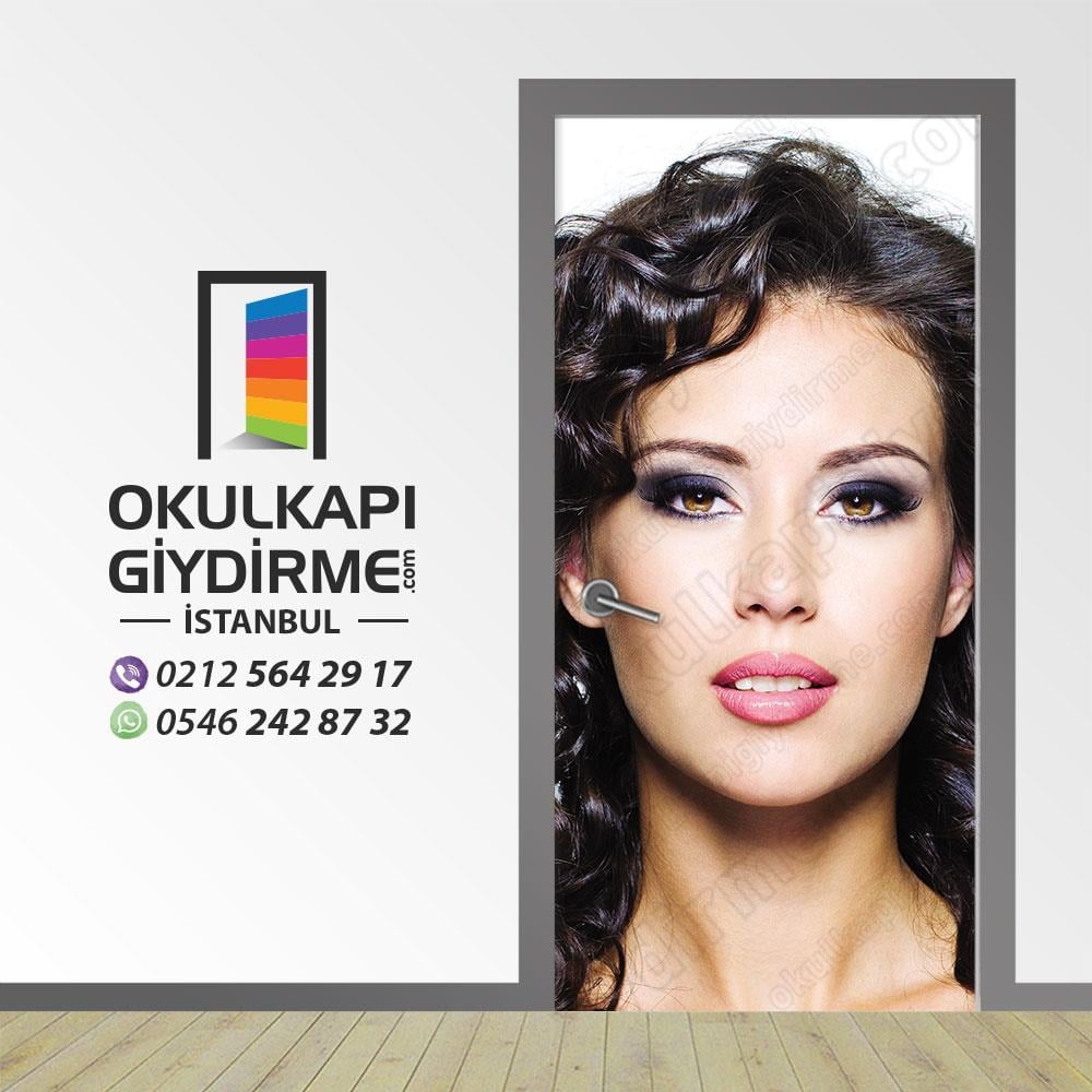 Kapı Giydirme Kuaför Bayan KG KB 01