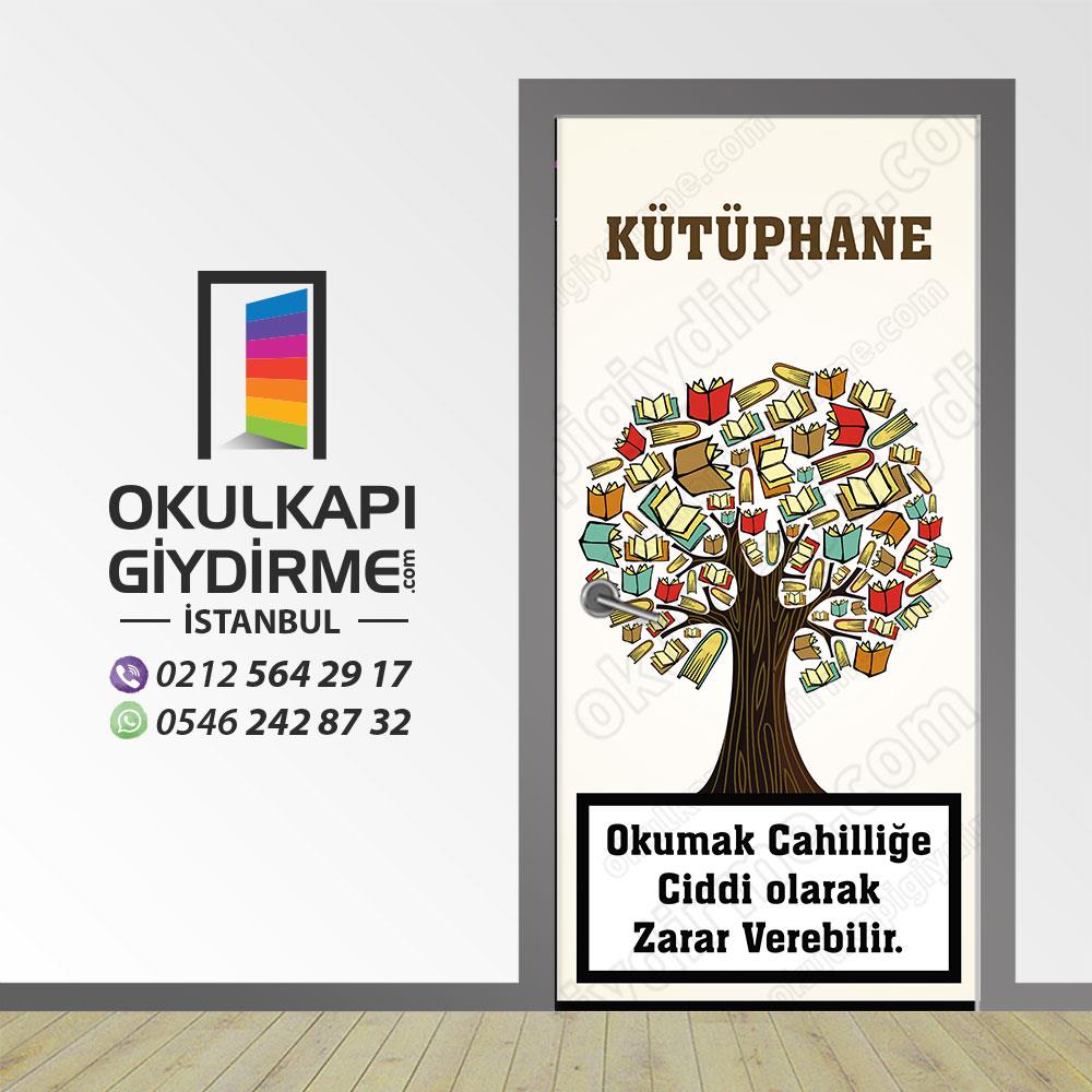 Kapı Giydirme Kütüphane KG KÜ 25