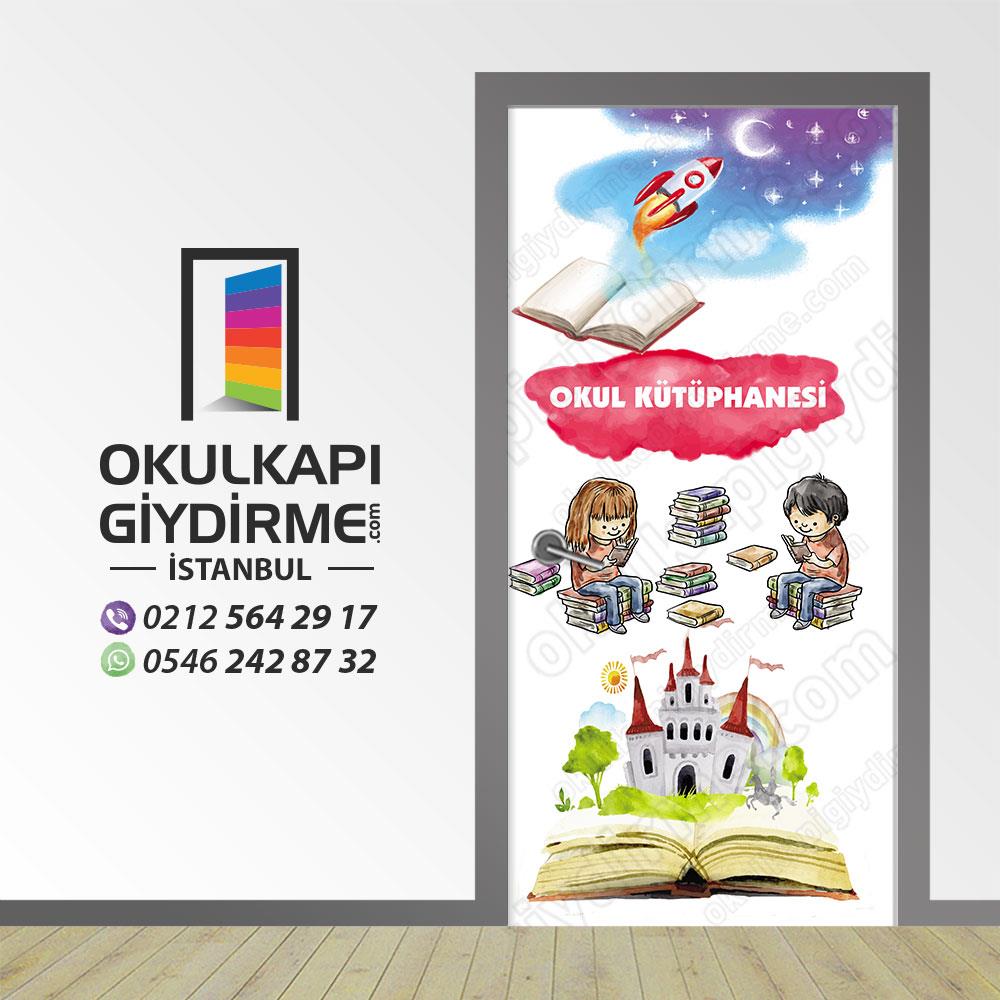 Kapı Giydirme Kütüphane KG KÜ 35