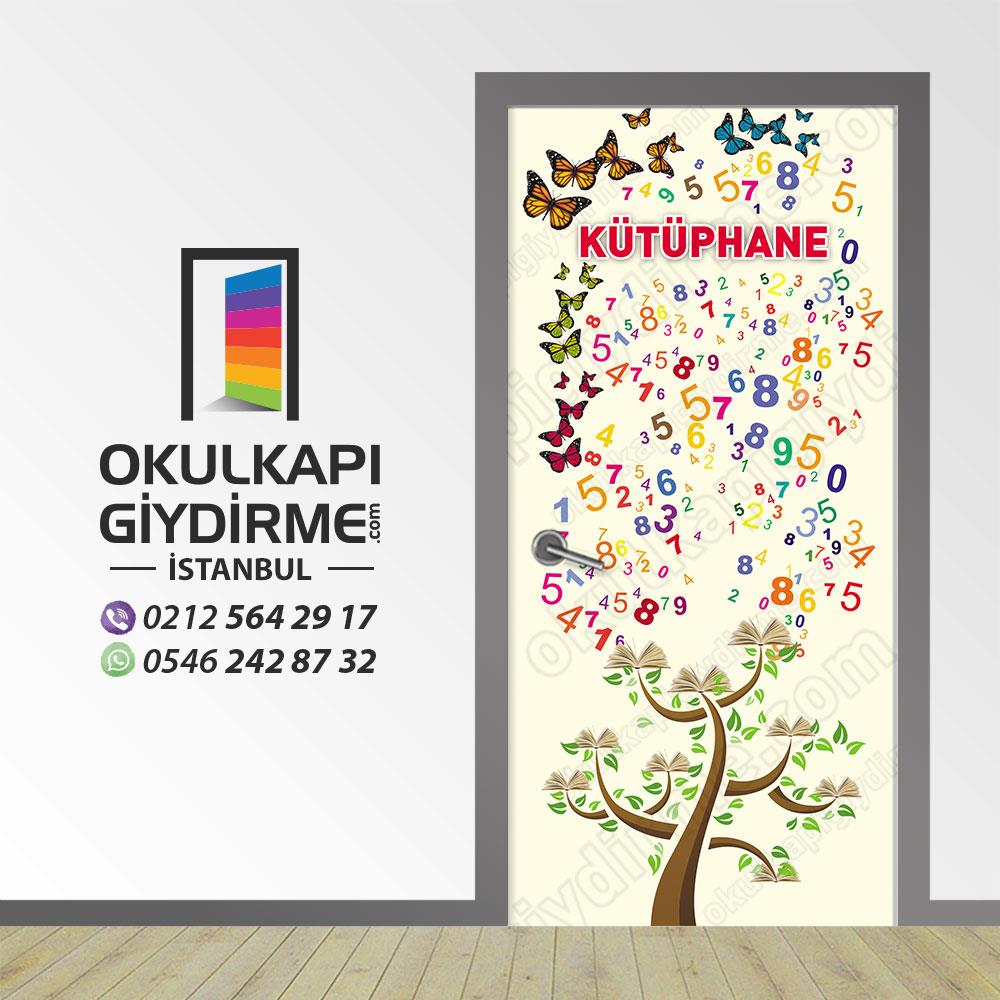 Kapı Giydirme Kütüphane KG KÜ 43