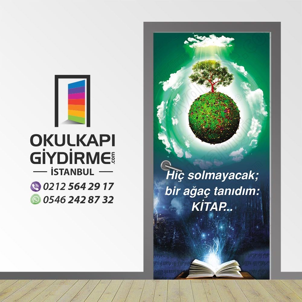 Kapı Giydirme Kütüphane KG KÜ 44
