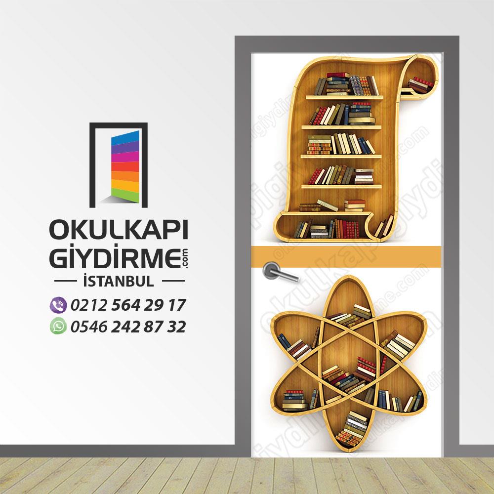 Kapı Giydirme Kütüphane KG KÜ 49