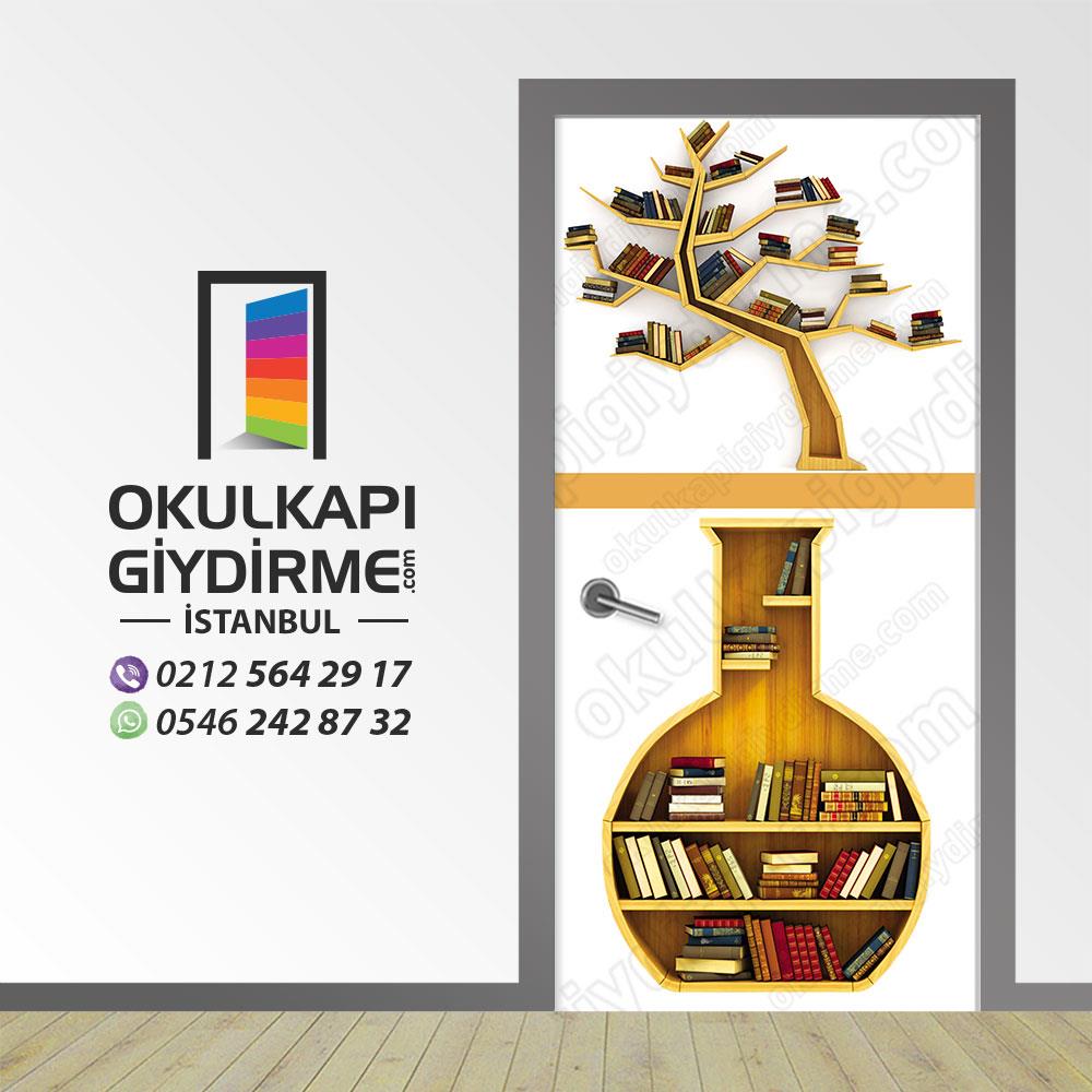 Kapı Giydirme Kütüphane KG KÜ 50