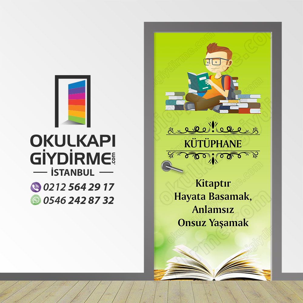 Kapı Giydirme Kütüphane KG KÜ 53