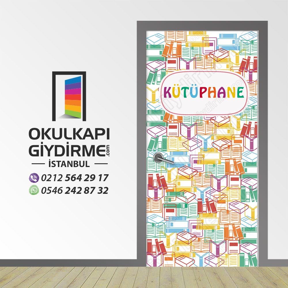 Kapı Giydirme Kütüphane KG KÜ 63