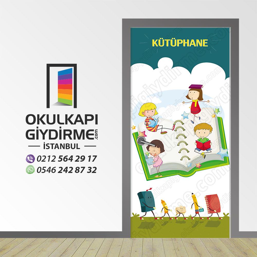 Kapı Giydirme Kütüphane KG KÜ 64