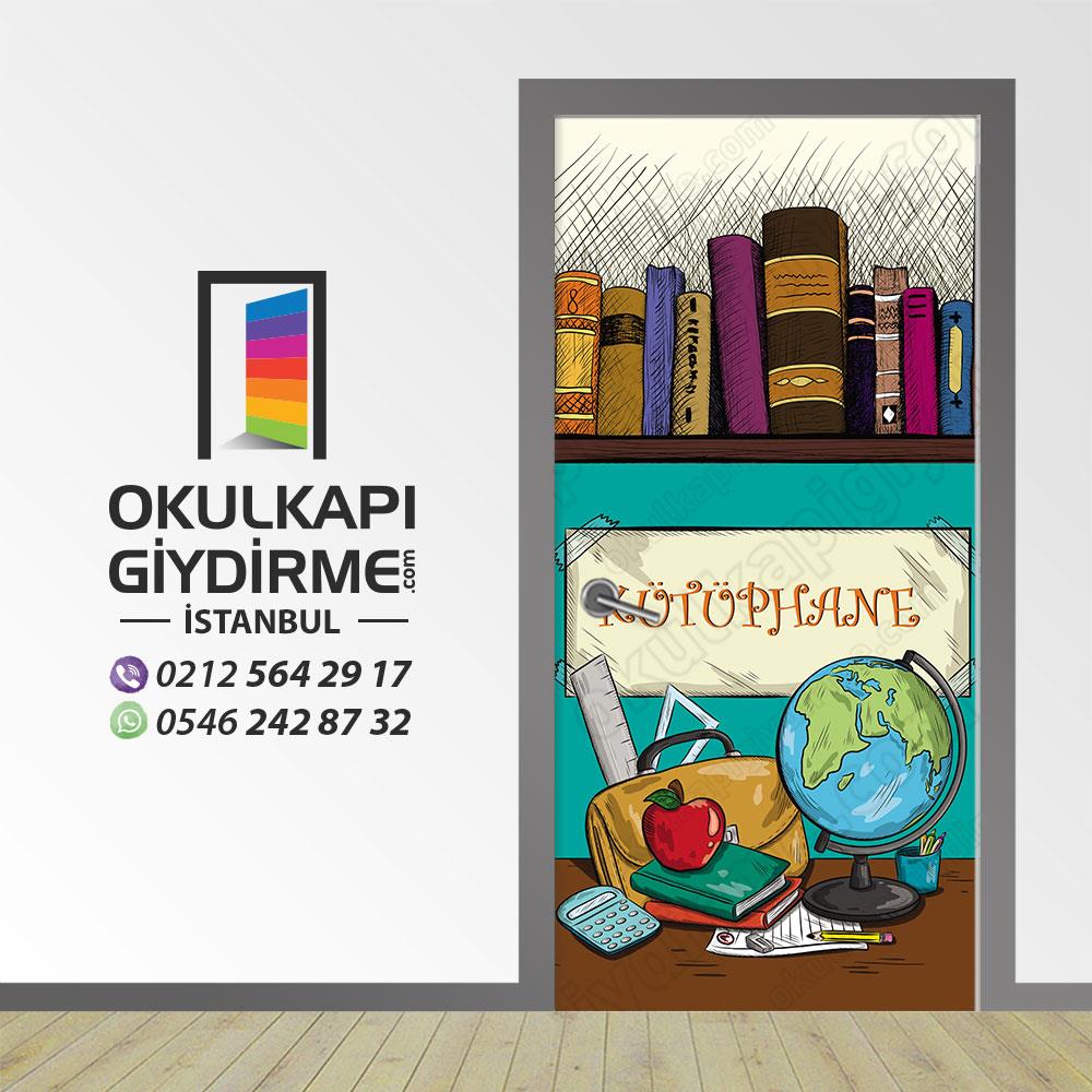 Kapı Giydirme Kütüphane KG KÜ 66