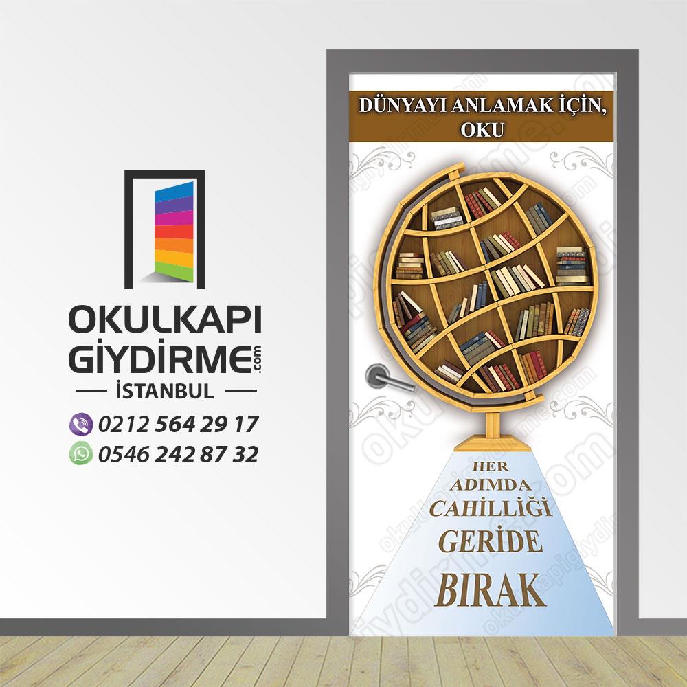 Kapı Giydirme Kütüphane KG KÜ 73