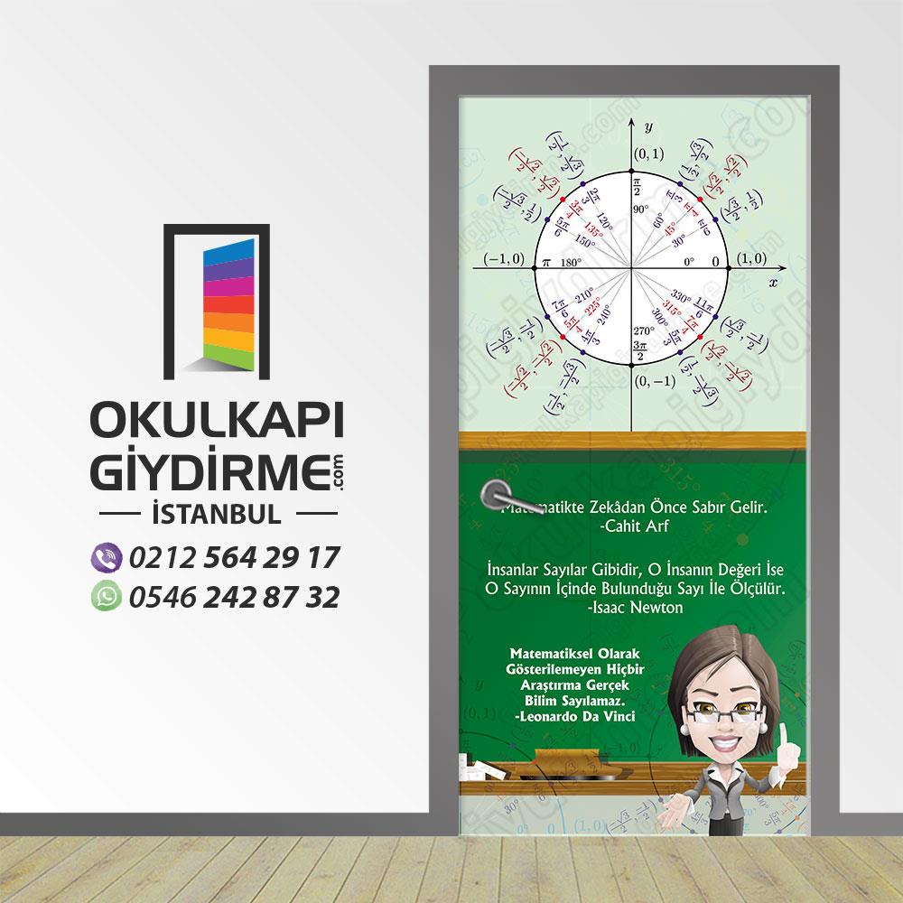 Kapı Giydirme Matematik Sınıfı KG MAT 01