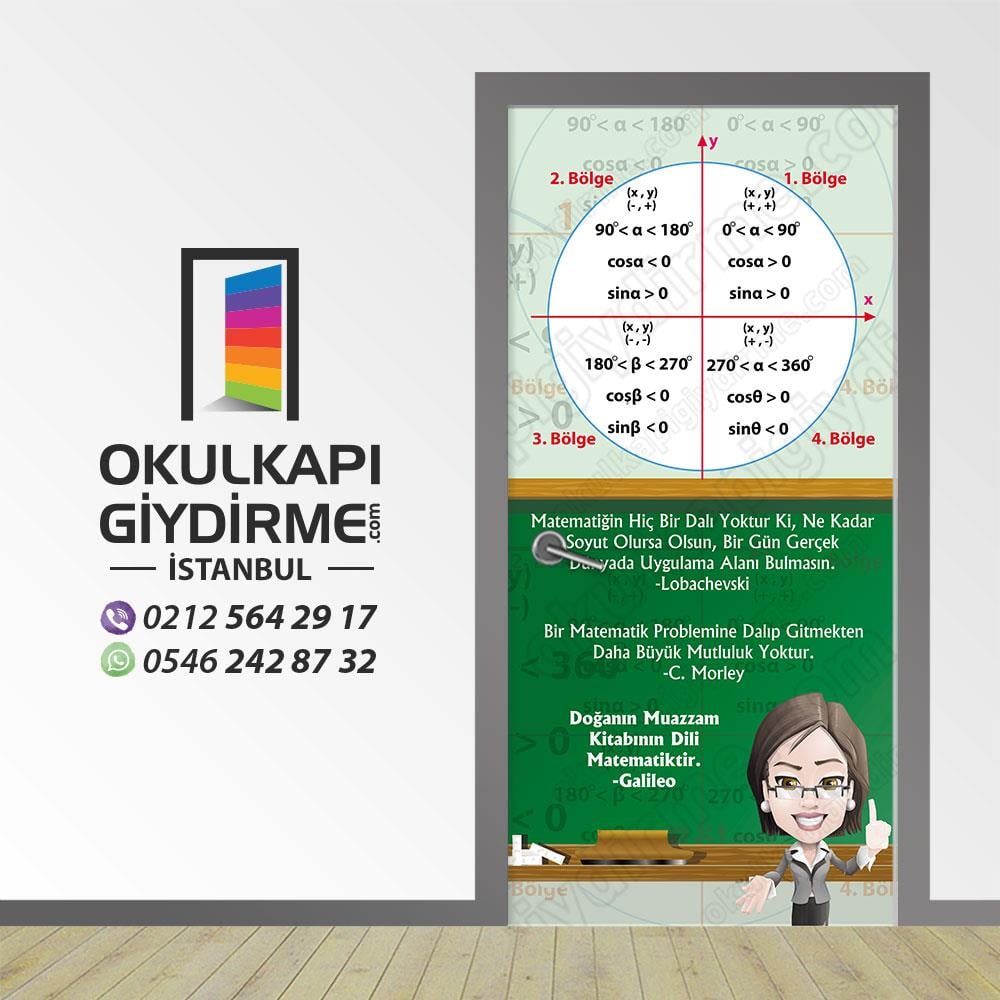 Kapı Giydirme Matematik Sınıfı KG MAT 02