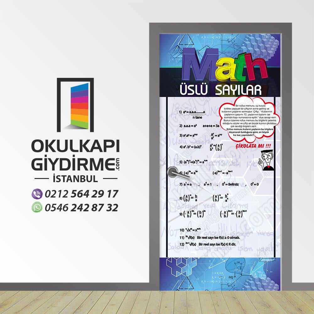 Kapı Giydirme Matematik Sınıfı KG MAT 05