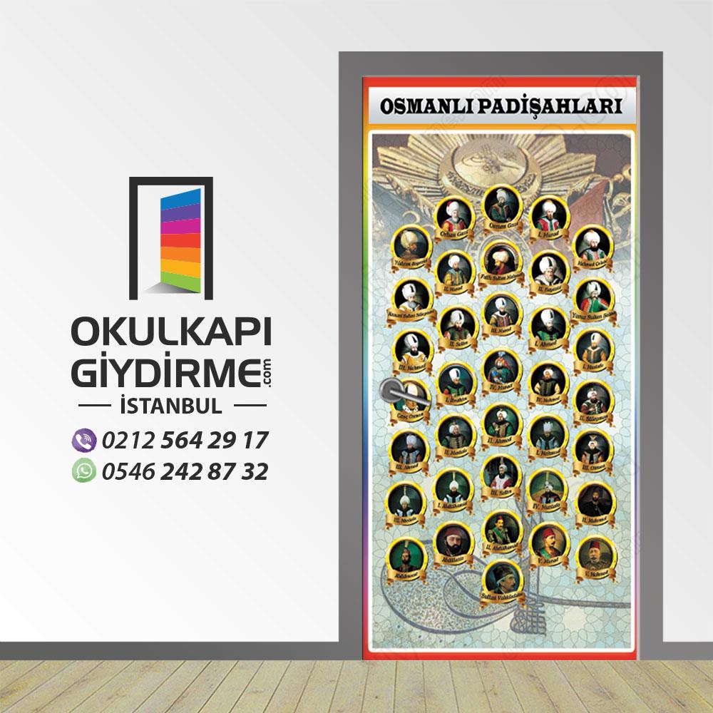 Kapı Giydirme Osmanlı Padişahları KG TB 45