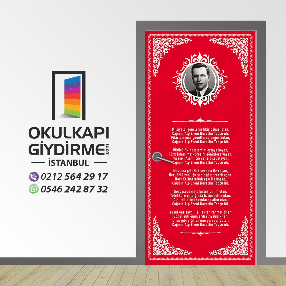 Kapı Giydirme Şairler ve Yazarlar KG Y 45