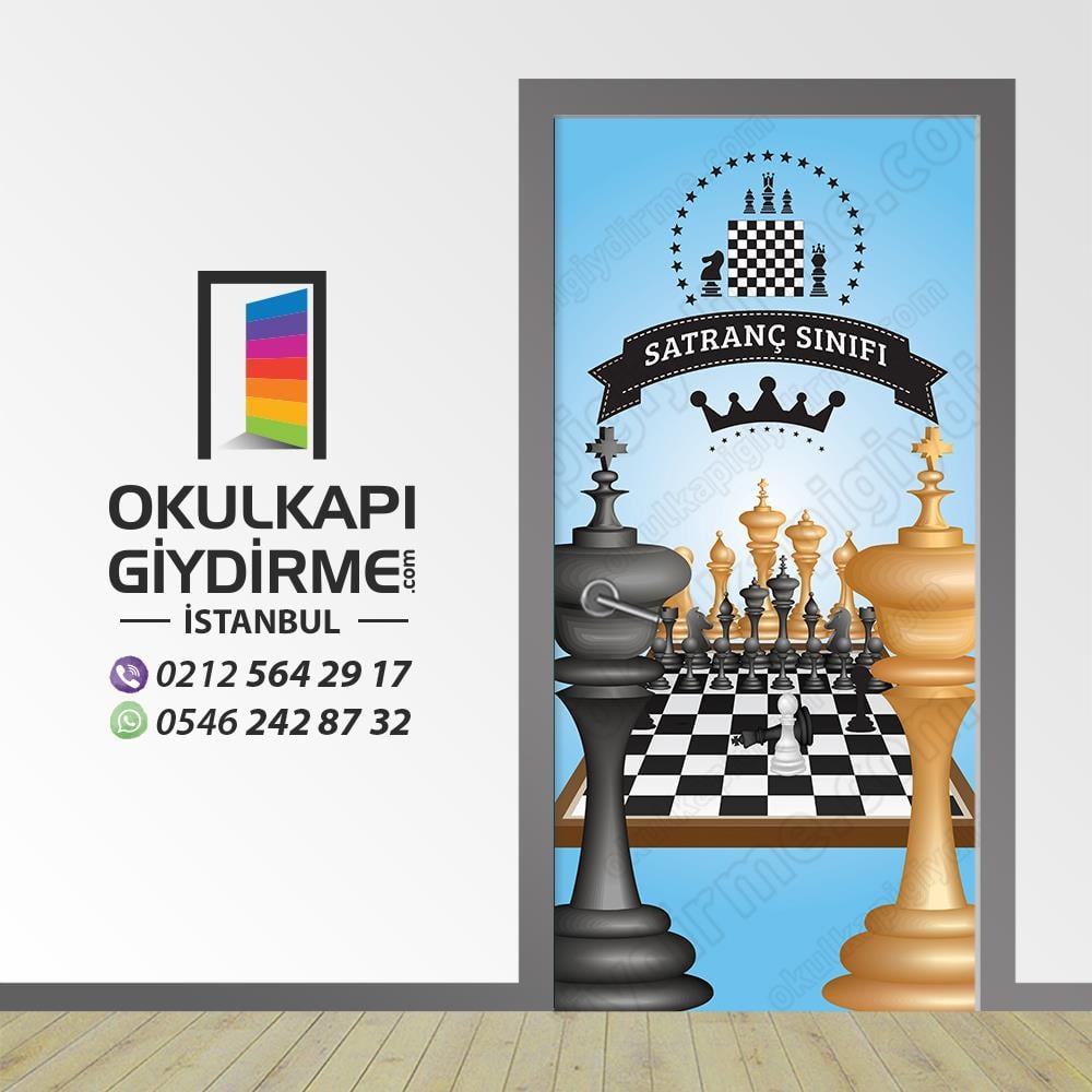 Kapı Giydirme Satranç Sınıfı  KG BSK 03