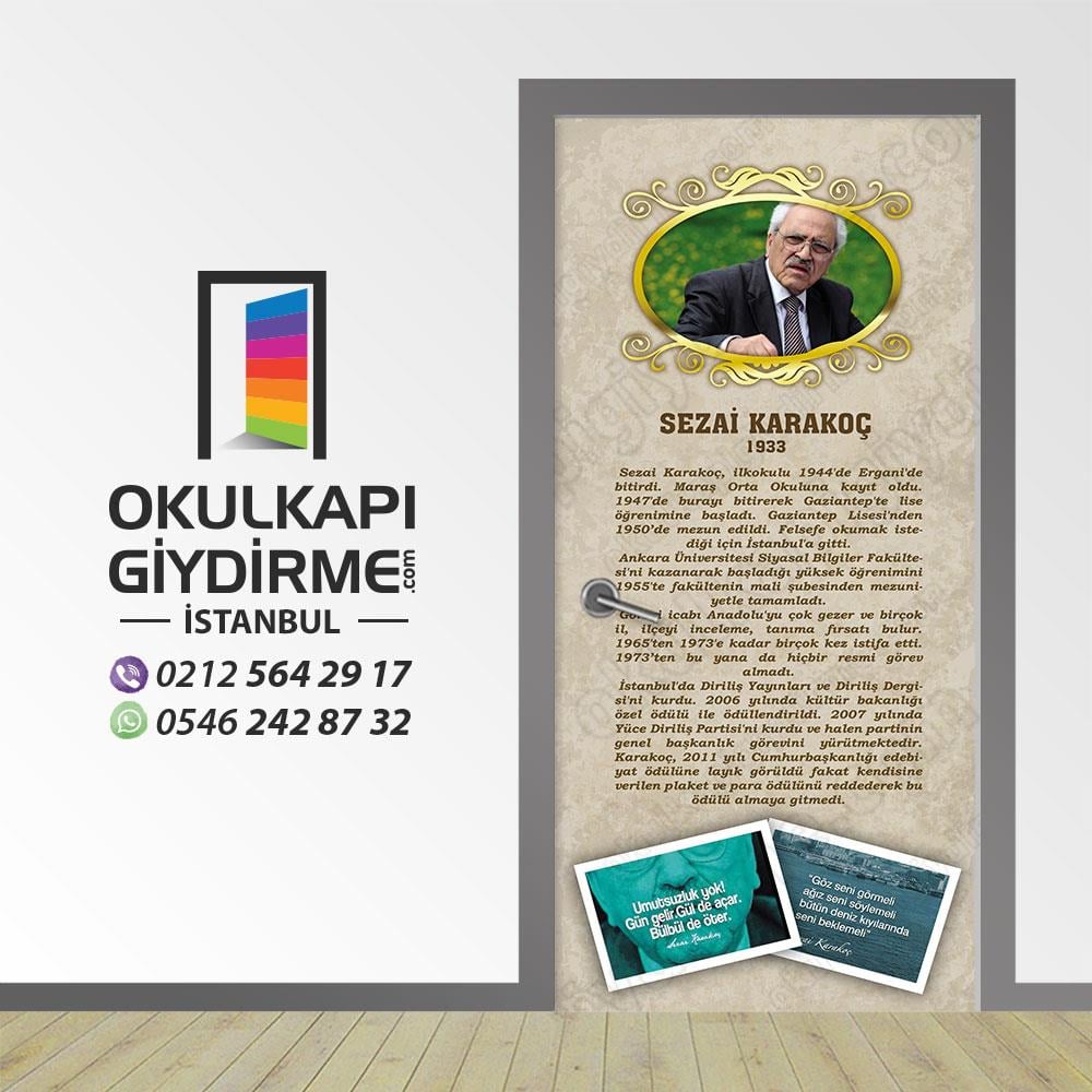 Kapı Giydirme Sezai Karakoç KG Y 18