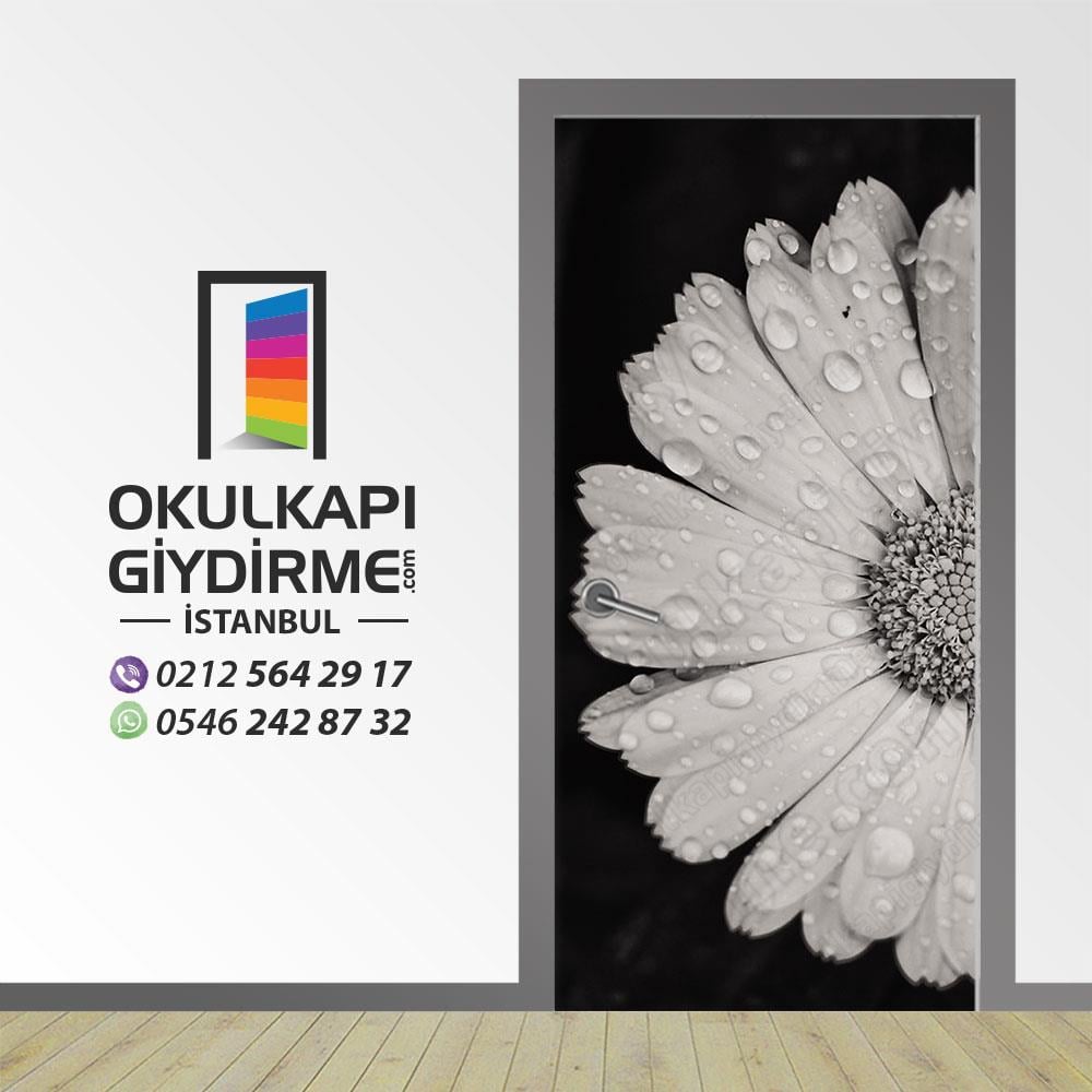 Kapı Giydirme Siyah Beyaz KG SB 03
