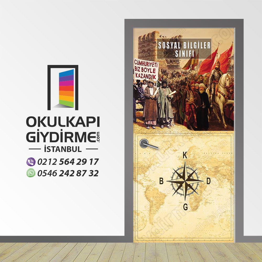 Kapı Giydirme Sosyal Bilgiler Sınıfı KG SOS 05