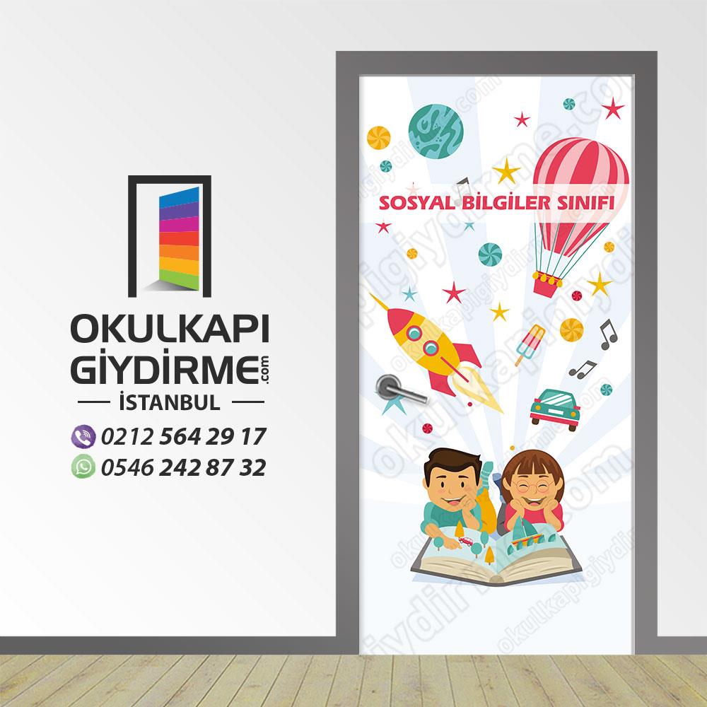 Kapı Giydirme Sosyal Bilgiler Sınıfı KG SOS 04