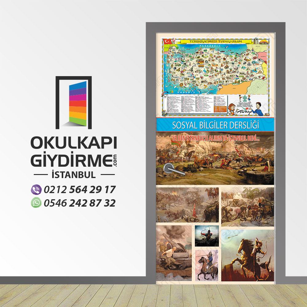 Kapı Giydirme Sosyal Bilgiler Sınıfı KG SOS 17