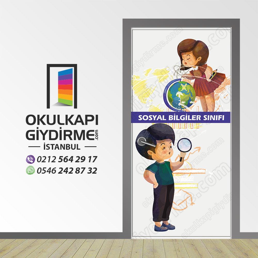Kapı Giydirme Sosyal Bilgiler Sınıfı KG SOS 07