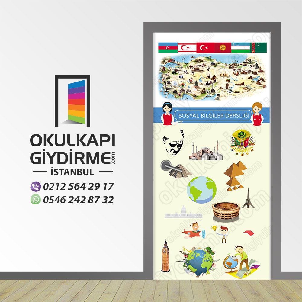Kapı Giydirme Sosyal Bilgiler Sınıfı KG SOS 16