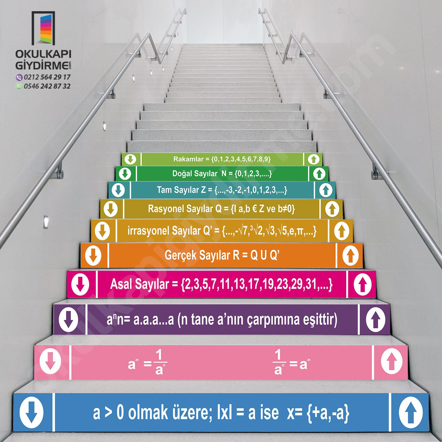 Merdiven Basamakları Matematik MB 054